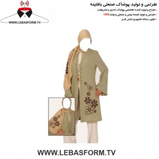 مانتو و شلوار صندوقدار MNTS158